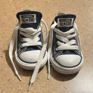 Converse Kids Sneakers - Navy and White